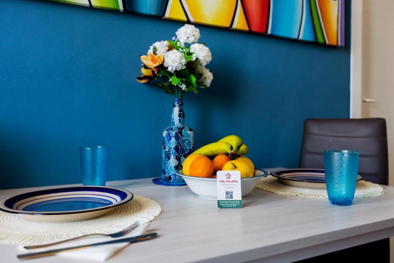 Villa Miramar Exclusive Home Palermo Airport Carini Bagian luar foto